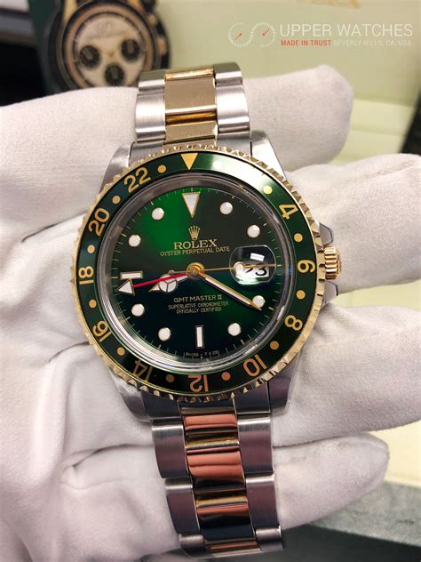 rolex gmt master 2 green face|Rolex GMT Master ii models.